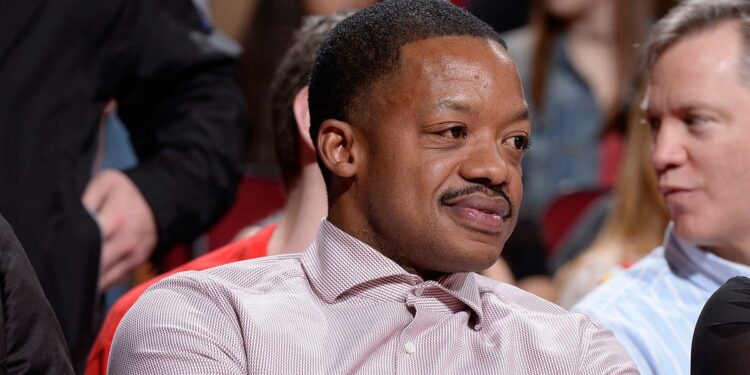 Steve Francis attends an NBA game