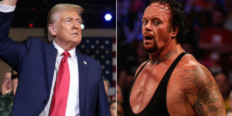 Donald Trump and Undertaker