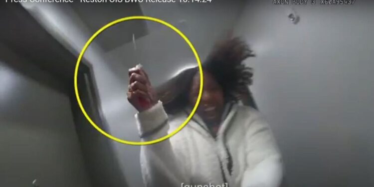 Sydney Wilson was seen on video slashing a police officer.