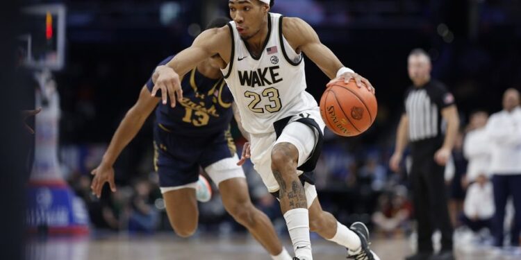 NCAA Basketball: ACC Conference Tournament Second Round-Notre Dame vs Wake Forest