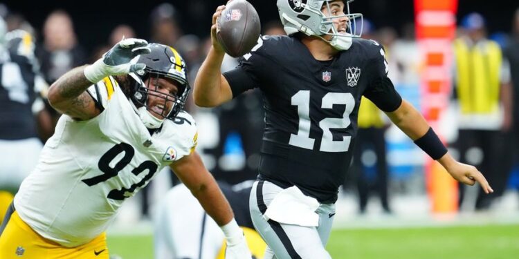 NFL: Pittsburgh Steelers at Las Vegas Raiders