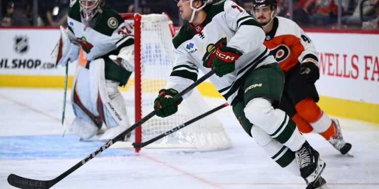 NHL: Minnesota Wild at Philadelphia Flyers