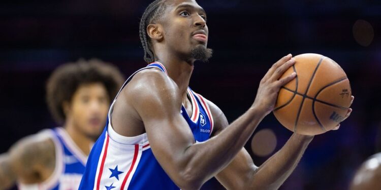 NBA: Detroit Pistons at Philadelphia 76ers