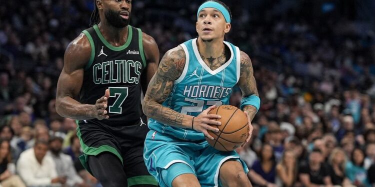 NBA: Boston Celtics at Charlotte Hornets