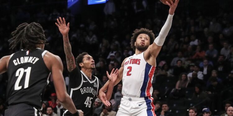 NBA: Detroit Pistons at Brooklyn Nets