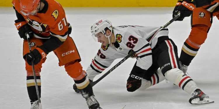 NHL: Chicago Blackhawks at Anaheim Ducks