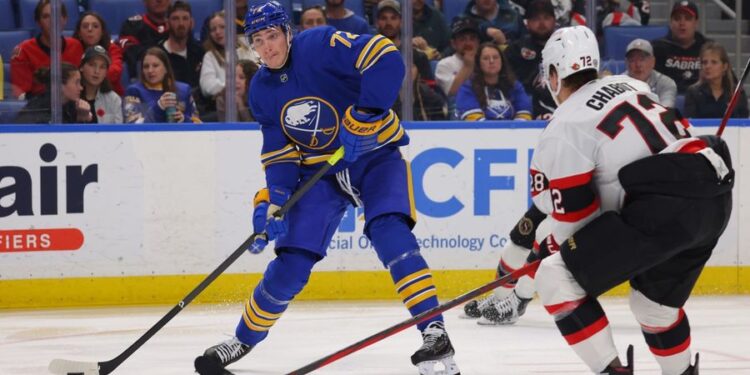 NHL: Ottawa Senators at Buffalo Sabres