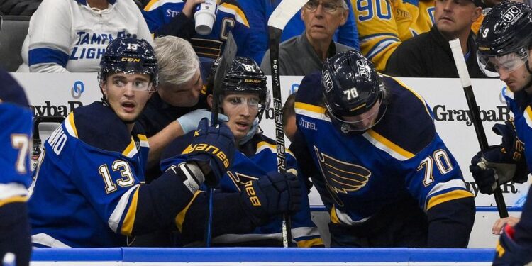 NHL: Tampa Bay Lightning at St. Louis Blues