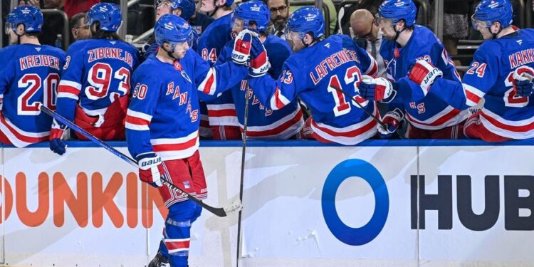 NHL: Buffalo Sabres at New York Rangers