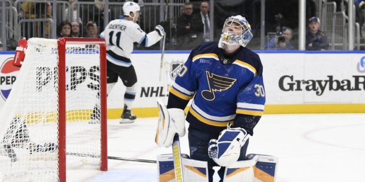 NHL: Utah at St. Louis Blues