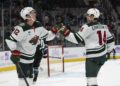 NHL: Minnesota Wild at San Jose Sharks