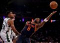 NBA: Milwaukee Bucks at New York Knicks