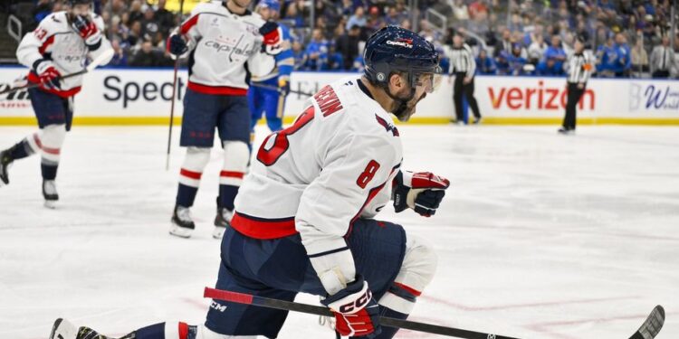 NHL: Washington Capitals at St. Louis Blues