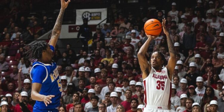 NCAA Basketball: McNeese State at Alabama