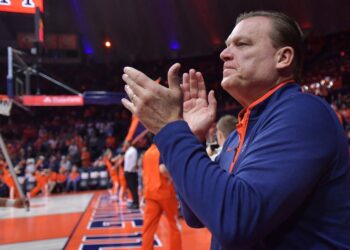 NCAA Basketball: Oakland at Illinois