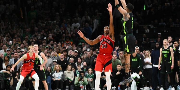 NBA: Toronto Raptors at Boston Celtics