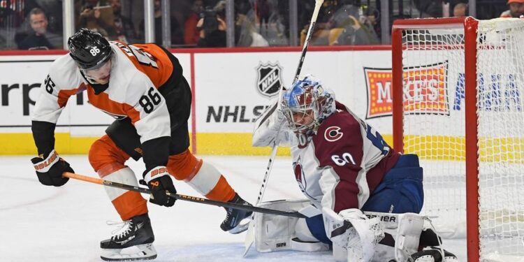 NHL: Colorado Avalanche at Philadelphia Flyers