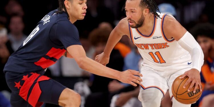 NBA: Washington Wizards at New York Knicks