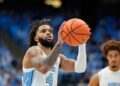 NCAA Basketball: American U. at North Carolina