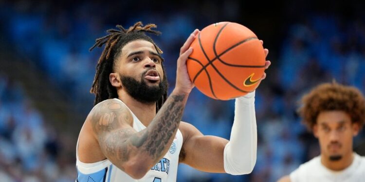 NCAA Basketball: American U. at North Carolina