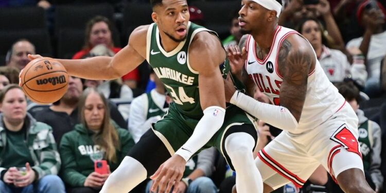 NBA: Chicago Bulls at Milwaukee Bucks