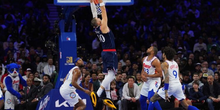 NBA: Los Angeles Clippers at Philadelphia 76ers