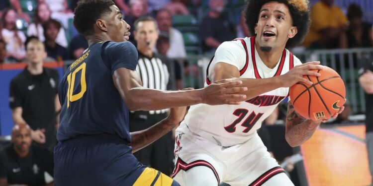 NCAA Basketball: Battle 4 Atlantis-Louisville vs West Virginia