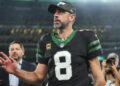 Will Aaron Rodgers return to the Jets next season? (Cooper Neill/Getty Images)