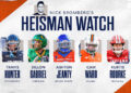 Travis Hunter is the favorite to win the Heisman Trophy heading into Week 13. (Joseph Raines/Yahoo Sports)