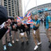 A general view of fans outside of the stadium before the NFL International match at the Tottenham Hotspur Stadium, London. Picture date: Sunday October 20, 2024. (Photo by Zac Goodwin/PA Images via Getty Images)