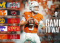 Here are the best games of college football's Week 14. (Bruno Rouby/Yahoo Sports)