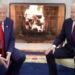 Donald Trump meets with Joe Biden in Oval Office