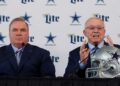 Mike McCarthy and Jerry Jones at Cowboys press conference