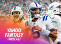 Week 11  has come and gone. Time to set our sights for Week 12. Matt Harmon and Sal Vetri are back for another 'Data Dump Wednesday' by sharing 10 data points you need to know for Week 12 to maximize your fantasy lineups. To end the show, Sal identifies two RBs that you need to stash on your bench that have contingent upside heading into the stretch run of the fantasy football regular season and playoffs. (Credit: Jason Jung)