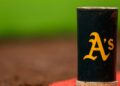 Athletics bat weight