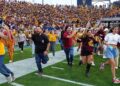 arizona state fans storm field