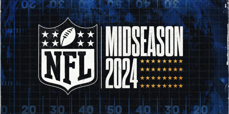 Here's how the NFL is shaping up at midseason in 2024. (Gregory Hodge/Yahoo Sports)