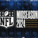 Here's how the NFL is shaping up at midseason in 2024. (Gregory Hodge/Yahoo Sports)