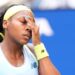 Coco Gauff sad