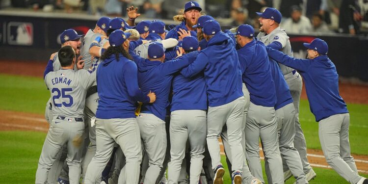 Dodgers celebrate