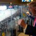 Donald Trump attends a game between the NFL Pittsburgh Steelers and the New York Jets