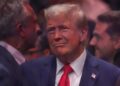 Trump at UFC 309 in MSG