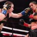 Katie Taylor and Amanda Serrano fight during LIVE On Netflix: Jake Paul vs. Mike Tyson at AT&amp;amp;T Stadium on November 15, 2024 in Arlington, Texas. 