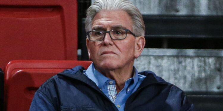 Mike Francesa at St. John's game