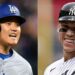 Shohei Ohtani and Aaron Judge