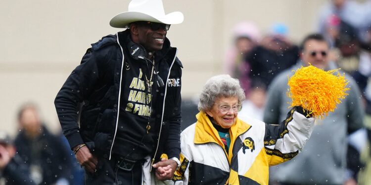 Sanders and Miss Peggy