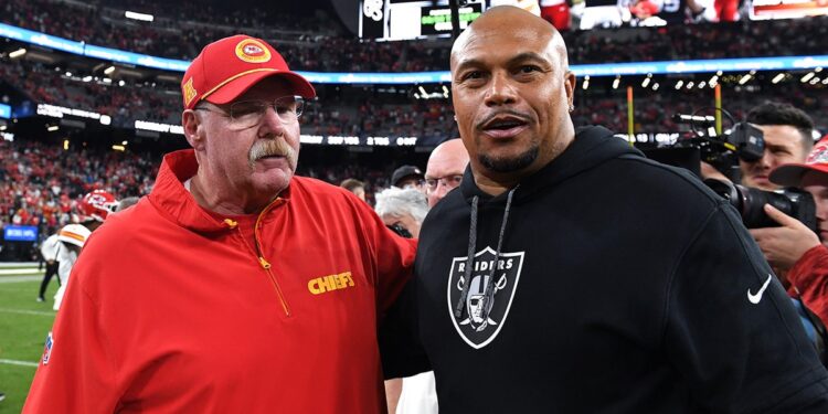 Andy Reid and Antonio Pierce