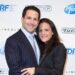 Adam Schefter with wife