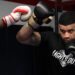 Shawne Merriman trains