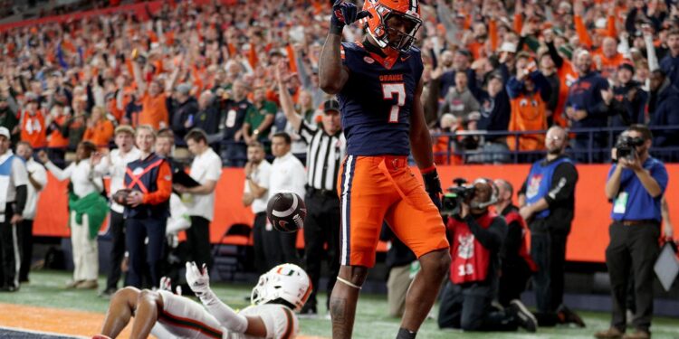 Syracuse touchdown